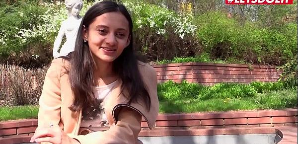  LETSDOEIT - Ukrainian Slim Brunette Teen Shrima Malati Have A Really Good Time Masturbating On Cam